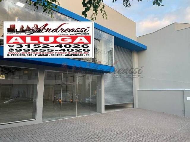 #00992.005 - Salão Comercial para Locação em Arapongas - PR
