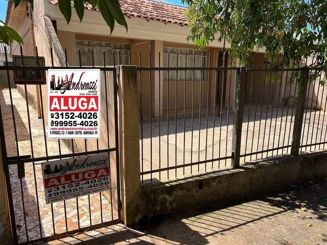 #80322.001 - Casa para Locação em Arapongas - PR